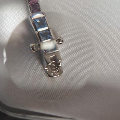 Sterling Silver Rainbow Gemstone Jewelry (B4-BBL)