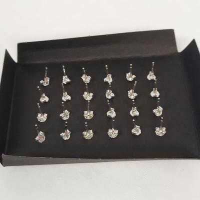 Sterling Silver Rainbow Gemstone Jewelry (B4-BBL)