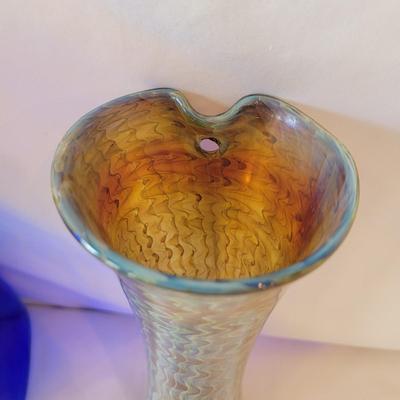 Colorful Glass Vases with Fenton (K-CE)