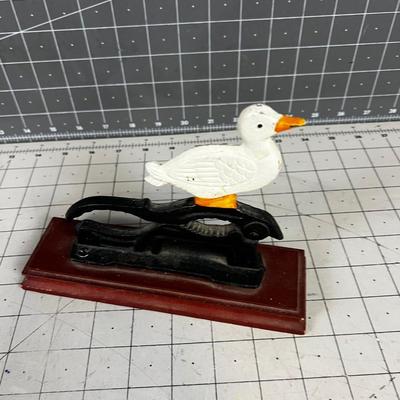 Cast Iron Nut Cracker, DUCK 