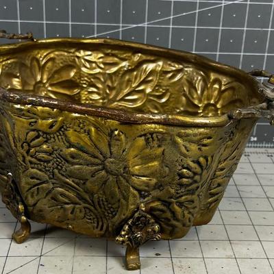Antique Brass Bowl