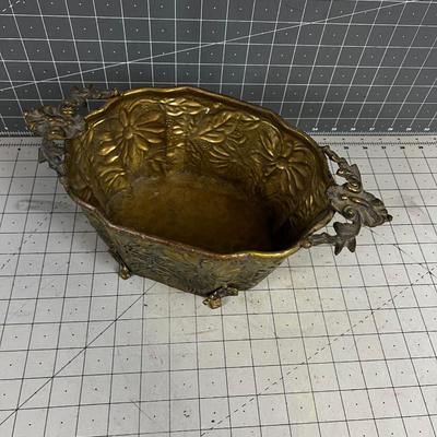 Antique Brass Bowl