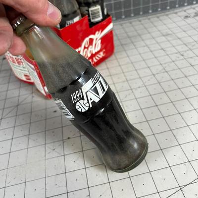 1994 Utah JAZZ Coke Bottles (5) 