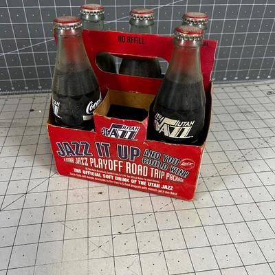 1994 Utah JAZZ Coke Bottles (5) 