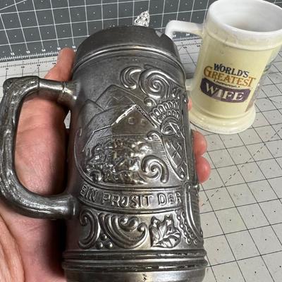 3 Beer Mugs 