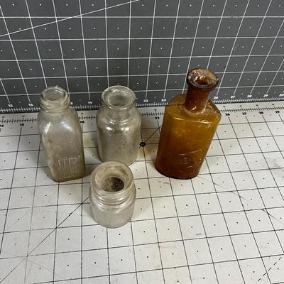Antique Dump Mine Bottles