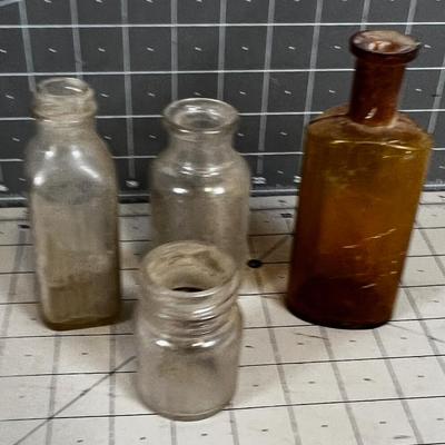 Antique Dump Mine Bottles
