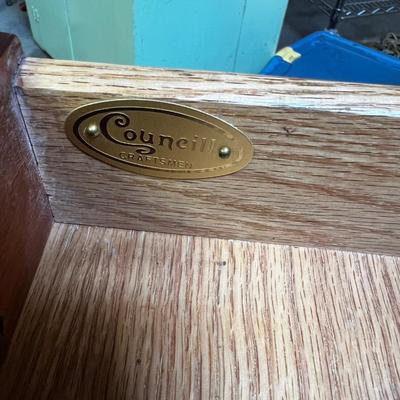 Chippendale Block Front Four Drawer Chest by Councill Furniture. 