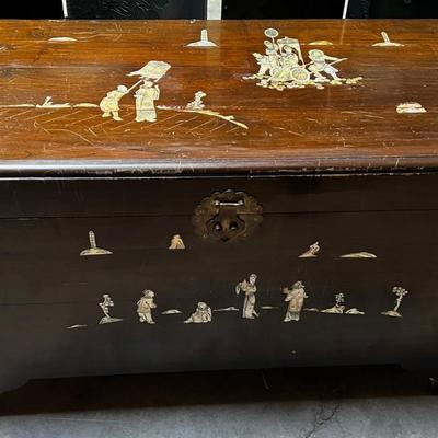 Mother of Pearl INLAY HOPE CHEST