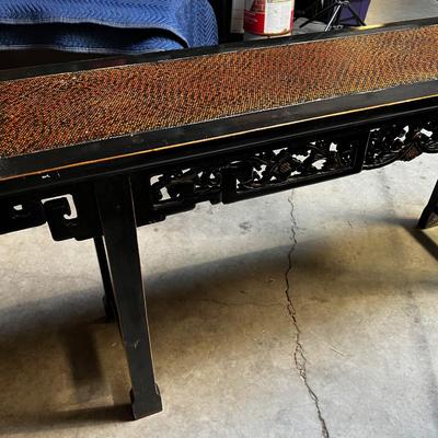 Asian Chinese Console Table DARK 