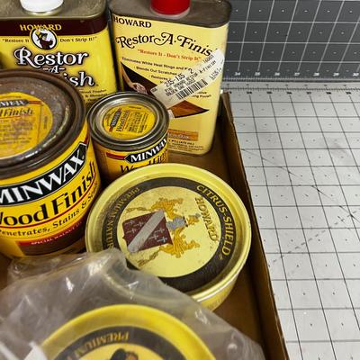 Stain, Restore a Finish and Paste Wax 