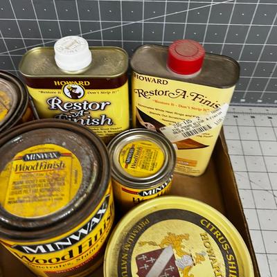 Stain, Restore a Finish and Paste Wax 