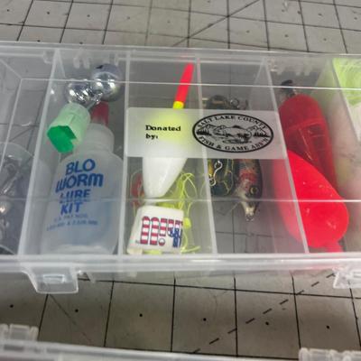 2 Boxes of Fishing Tackle 