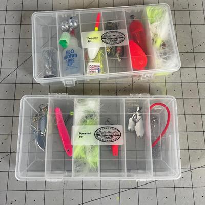 2 Boxes of Fishing Tackle 