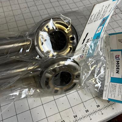 MOEN 24" Steel Grab Bars with Mounting Hardware