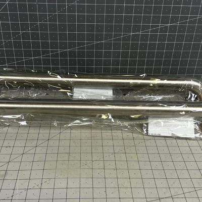 MOEN 24" Steel Grab Bars with Mounting Hardware