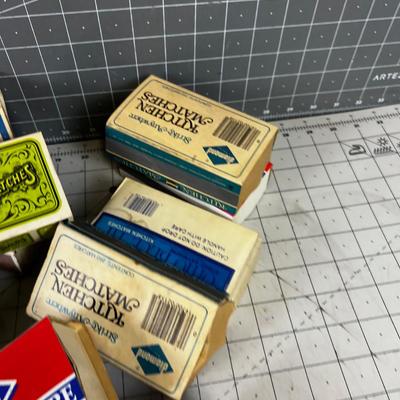 Wood Matches, Lots  