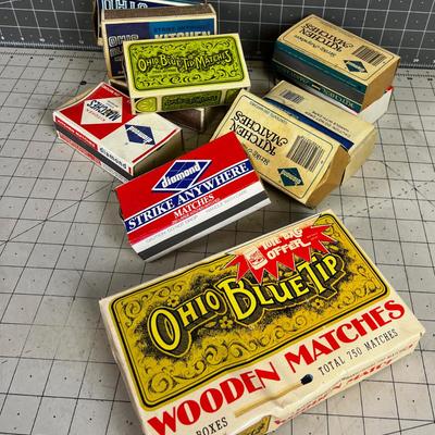 Wood Matches, Lots  