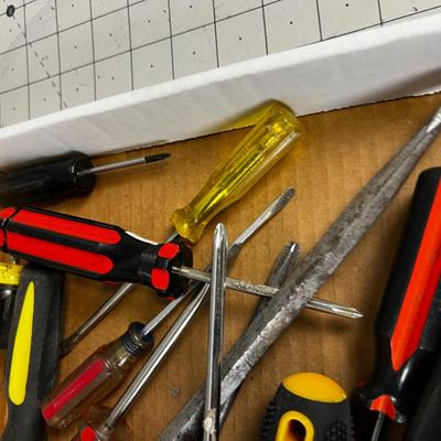 Tray of Screw Drivers 