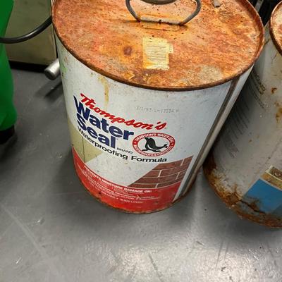 (2) 5 Gallons if Wood Deck Sealer 