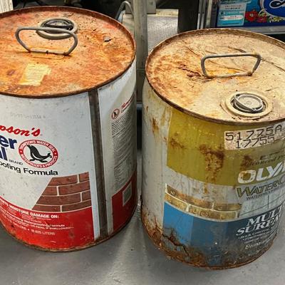 (2) 5 Gallons if Wood Deck Sealer 