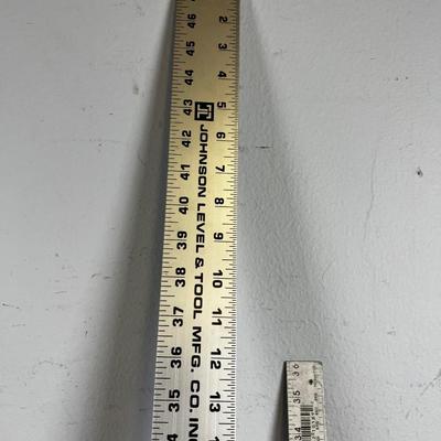 3 Foot & 4 Foot Aluminum Rulers 