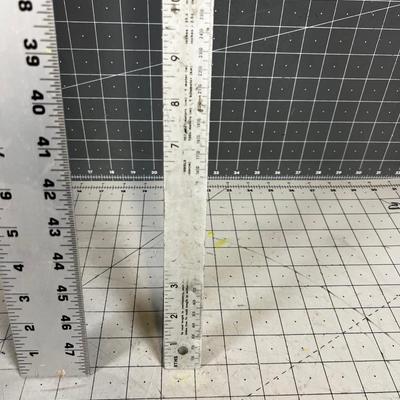 3 Foot & 4 Foot Aluminum Rulers 