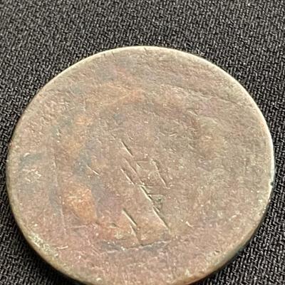 2 LARGE ONE CENT COINS