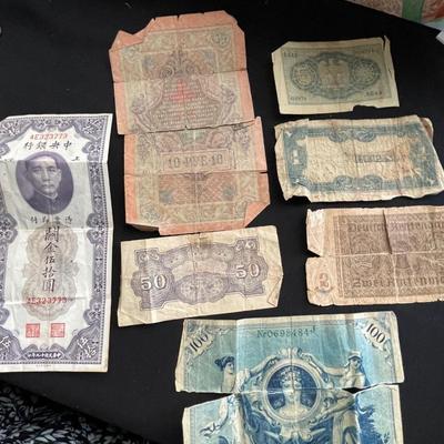 VARIETY OF FOREIGN CURRENCY