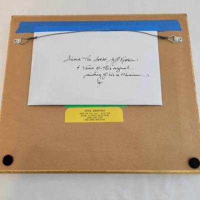 Original Oil on Aluminum by Jeff Epstein (M-DW)