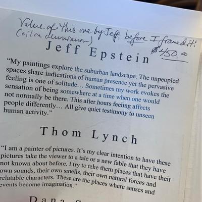 Original Oil on Aluminum by Jeff Epstein (M-DW)