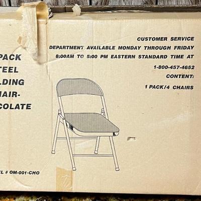 Folding chairs