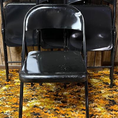 Folding chairs