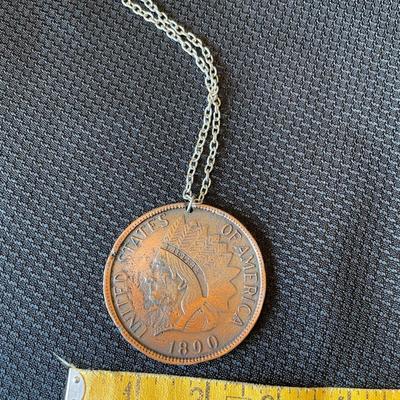 Large coin on chain