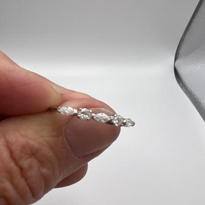 Seven 14k, 10k and 925 Colored Stone Rings (B4-MK)