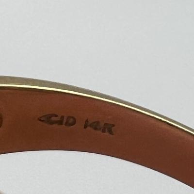 Seven 14k, 10k and 925 Colored Stone Rings (B4-MK)