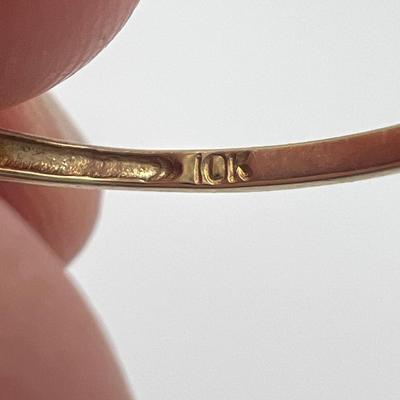 Seven 14k, 10k and 925 Colored Stone Rings (B4-MK)