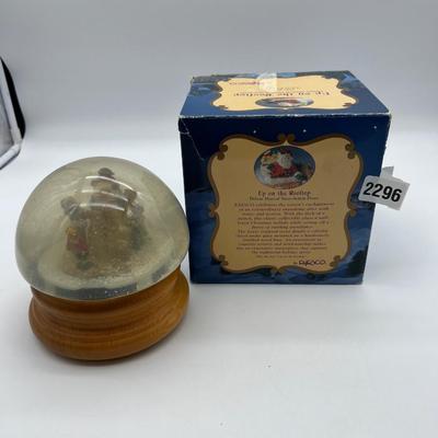 Christmas snow globe