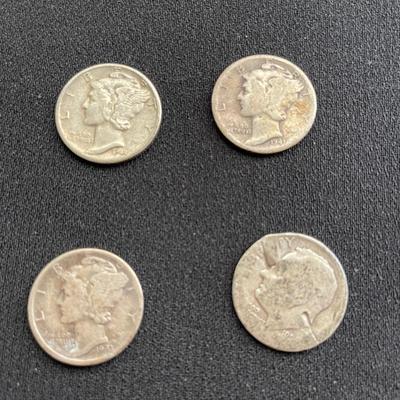 ROOSEVELT AND MERCURY DIMES