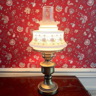 Electrified Hurricane Table Lamp