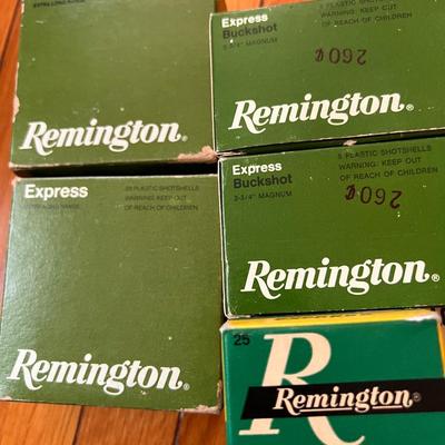Lot 9 Boxes Shot Gun Shells - Long Range, Buck Shot, Shur Shot