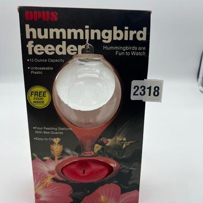 Hummingbird feeder