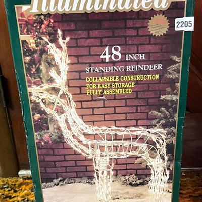 Standing reindeer