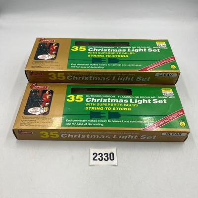 Christmas lights lot