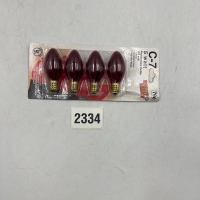 Red bulbs