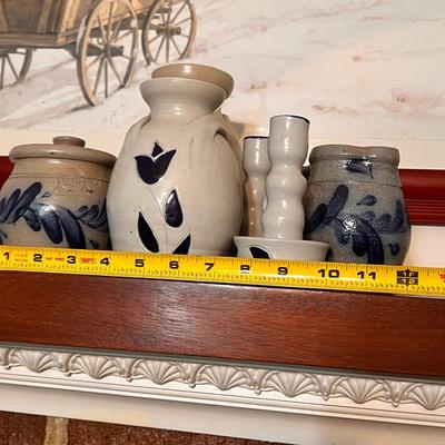 Vintage Pottery Lot - Williamsburg & Rowe Pottery Works