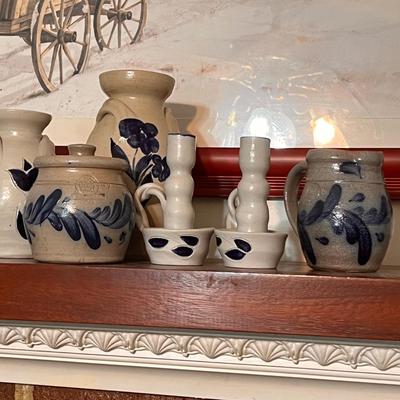 Vintage Pottery Lot - Williamsburg & Rowe Pottery Works