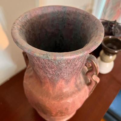Antique Pottery Lot - Roseville Carnelian