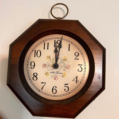 Lot 4 Vintage Clocks - Seth Thomas, Elgin