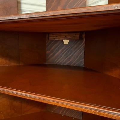 Corner Media Cabinet Shelf TV Stand